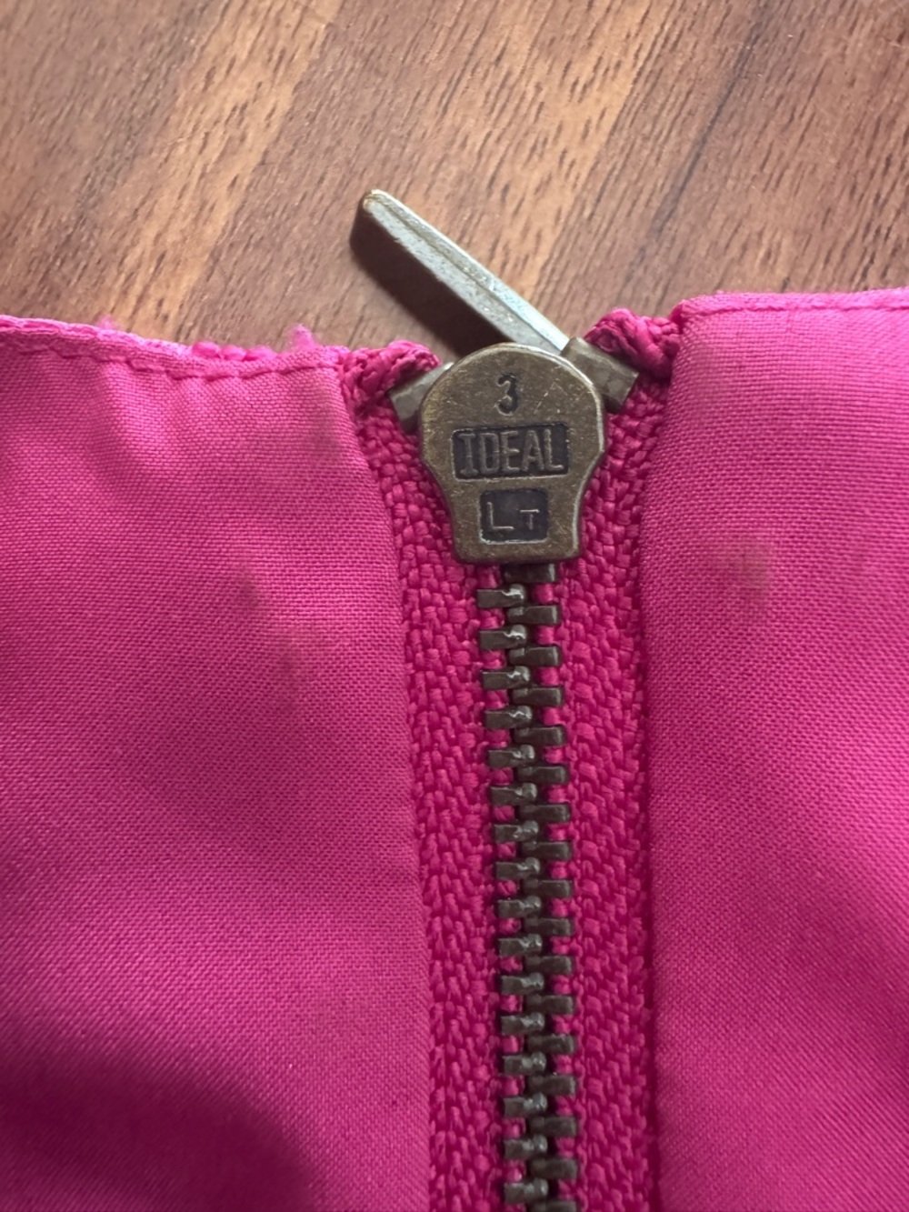 Marie Oliver Bright Fuchsia Textured Puff-Sleeve Blouse - Picture 3 of 7